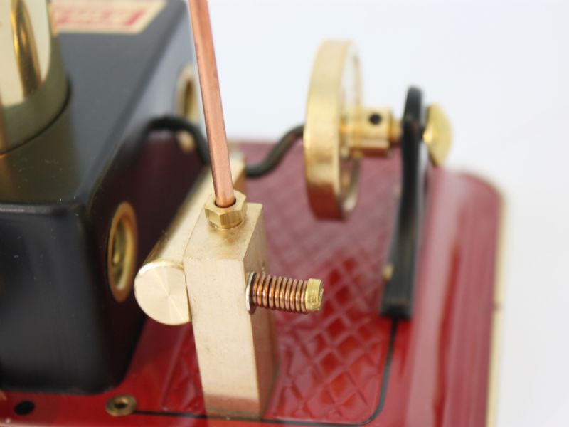 Wilesco D3 Stationary Steam Engine Brass Boiler